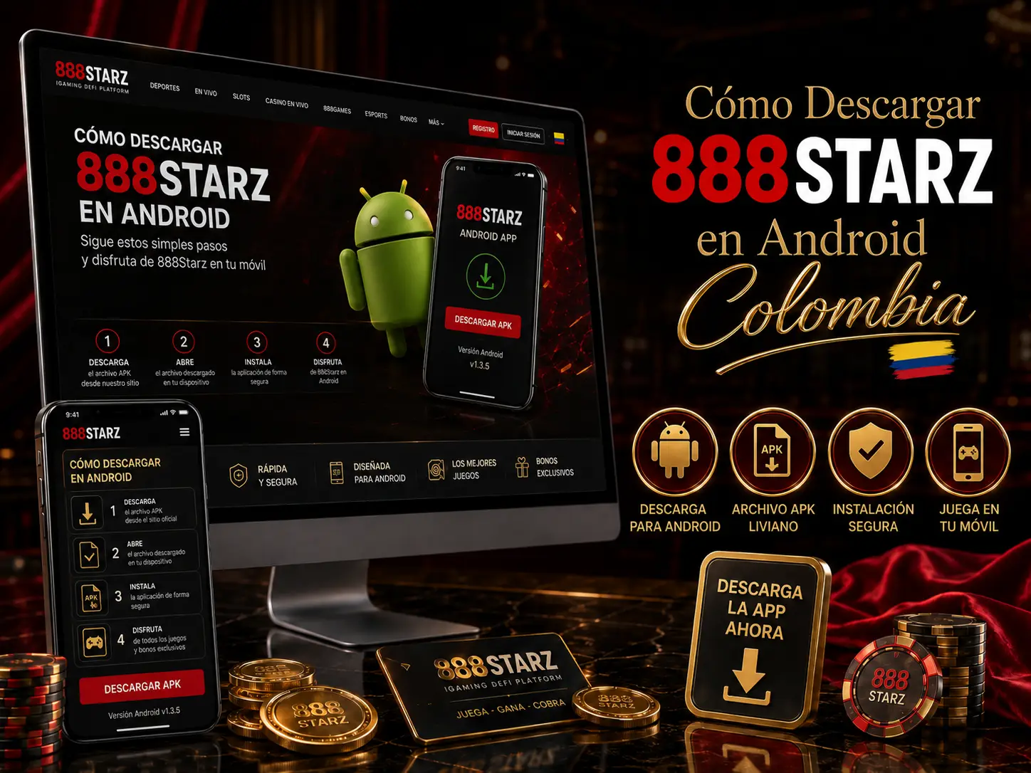Cómo Descargar 888Starz en Android