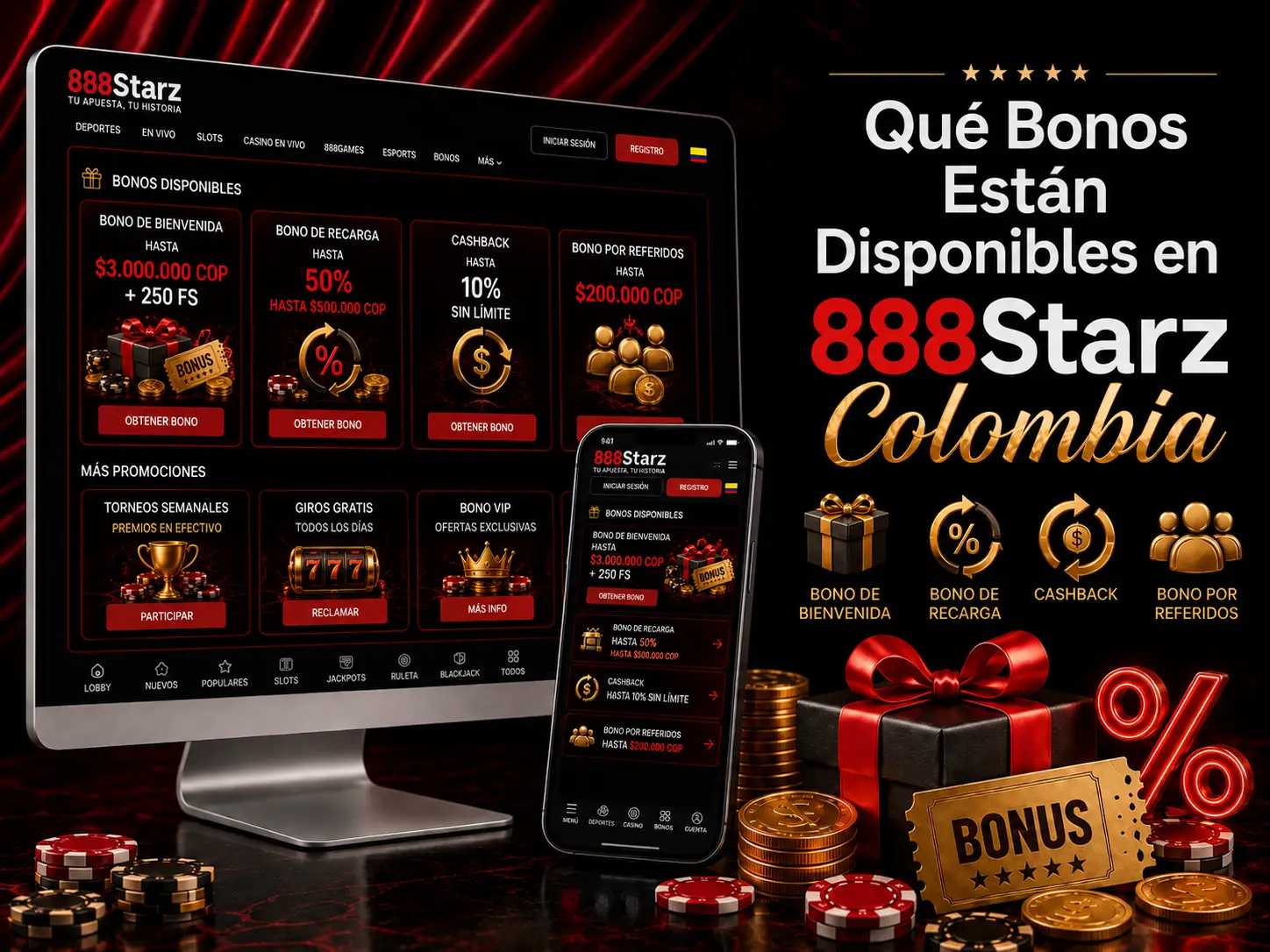 Qué Bonos Están Disponibles en 888Starz