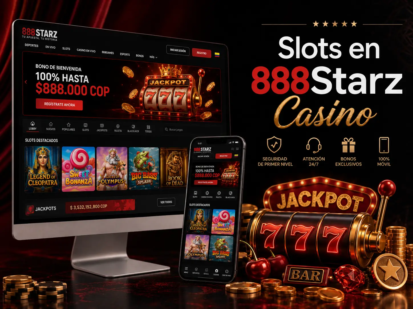 Slots en 888Starz Casino