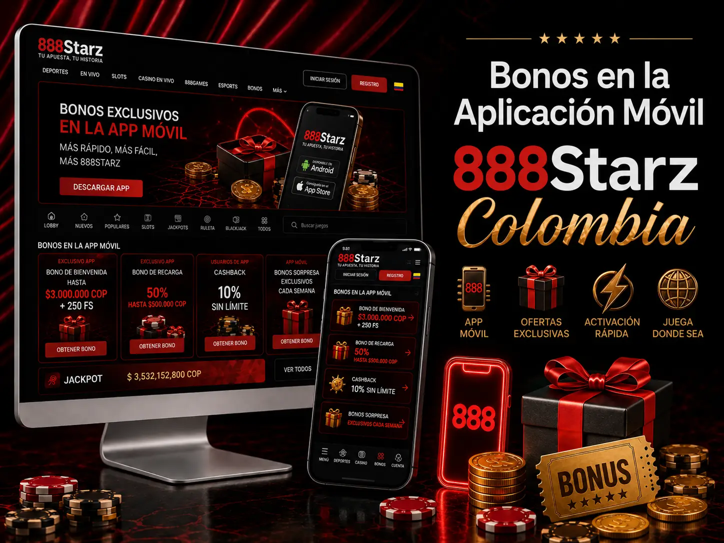 Bonos en la Aplicación Móvil