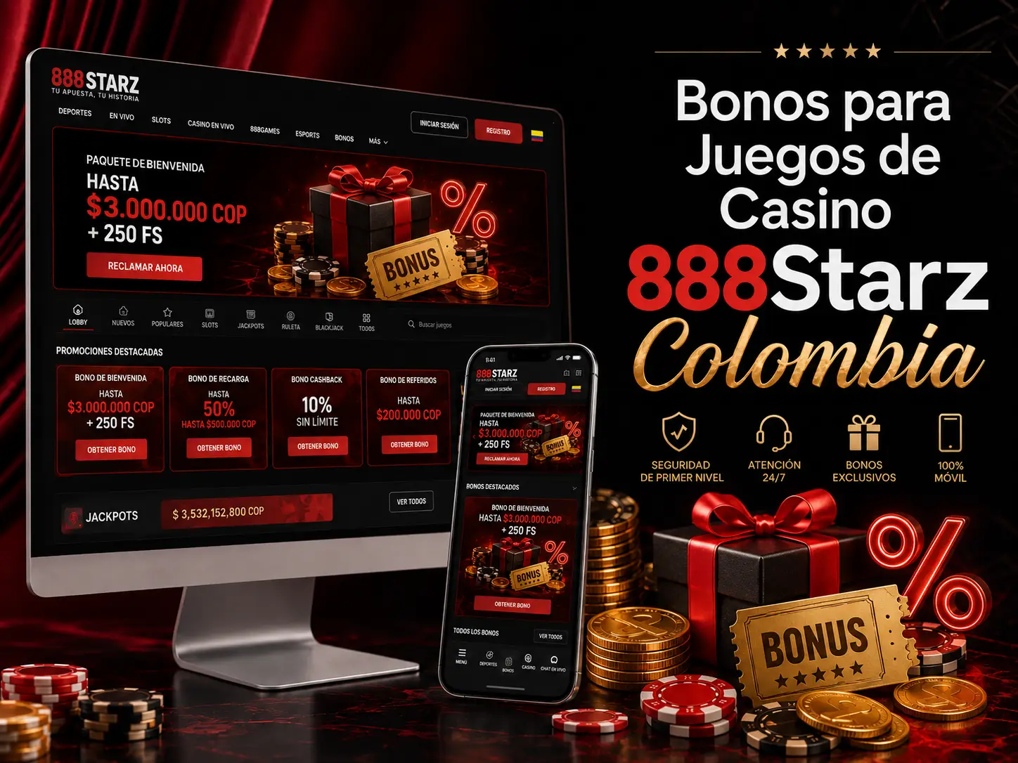 Bonos para Juegos de Casino