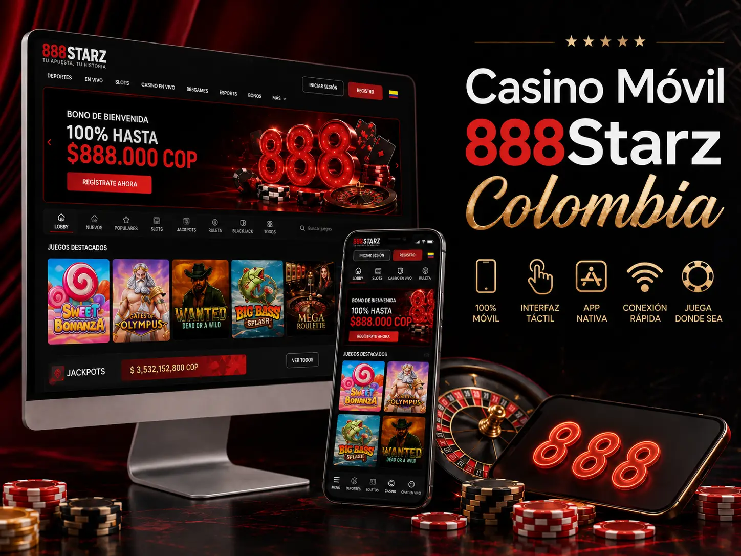 Casino Móvil 888Starz